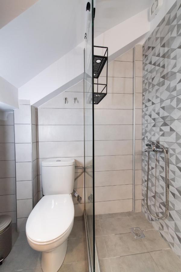 Bianco Stylish Maisonette Nikiana Exteriér fotografie